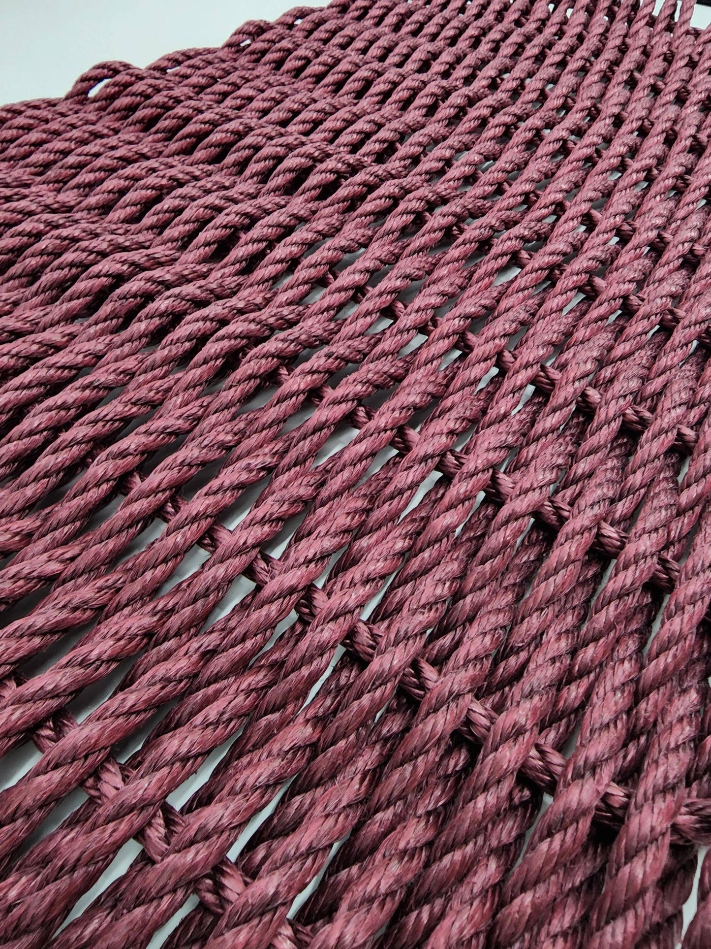 Little Salty Rope - Solid Color Lobster Rope Door Mat, Color Options Available