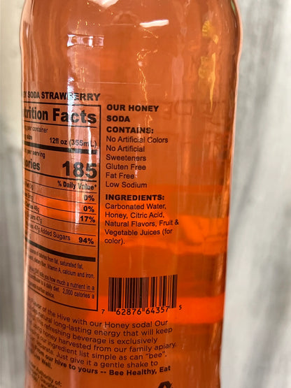 The Beekeeper's Daughter - Honey Soda - Swarmin' Strawberry Lemonade