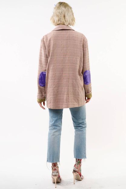 Aratta - Sudden Sensation Blazer: Pink Ash / S