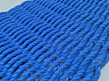 Little Salty Rope - Solid Color Lobster Rope Door Mat, Color Options Available