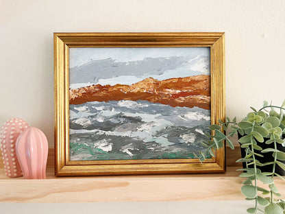 Cate Paper Co. - Coastal Cliffs palette knife painting kit