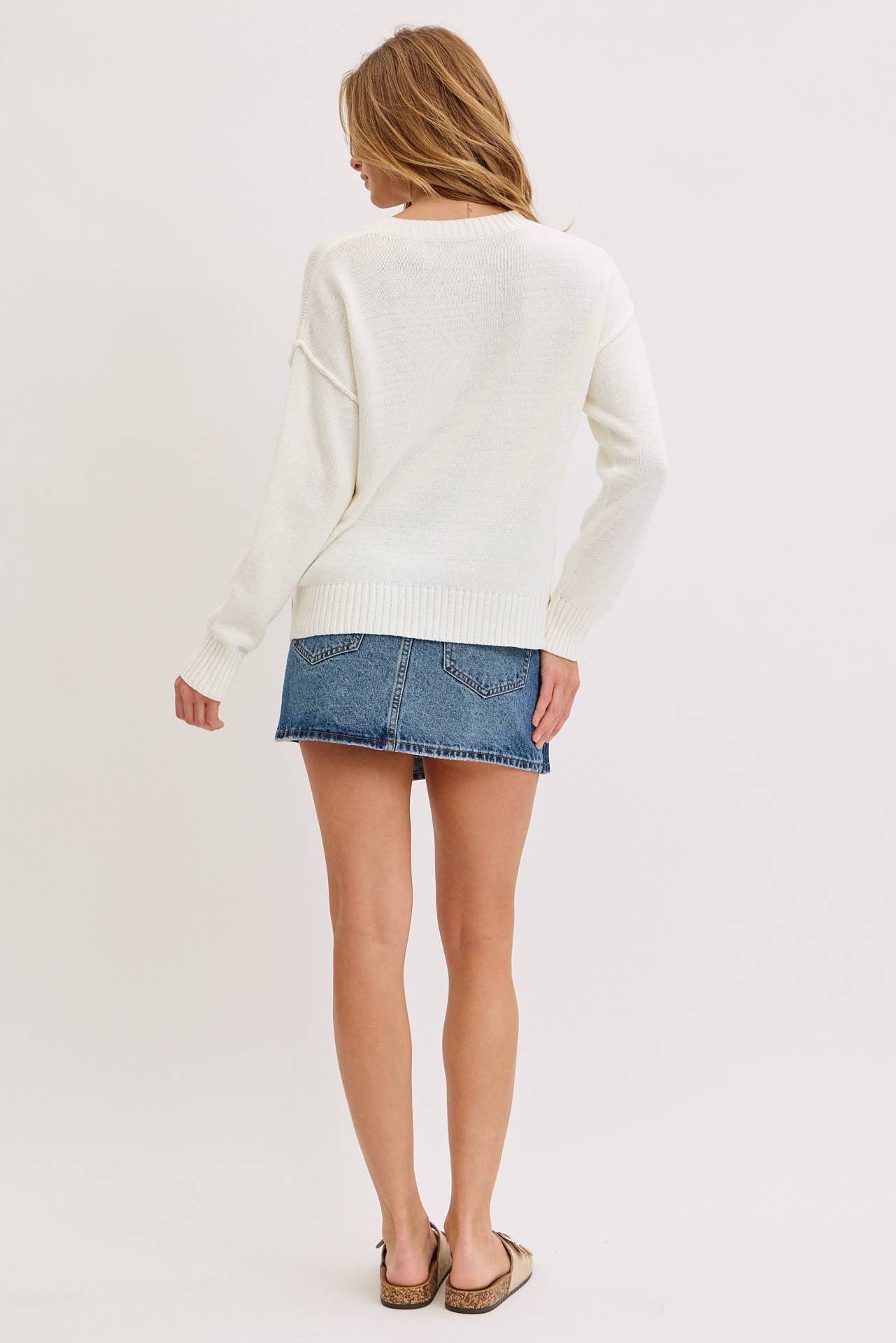 Sweet Lovely by Jen - AMERICAN FLAG SWEATER TOP