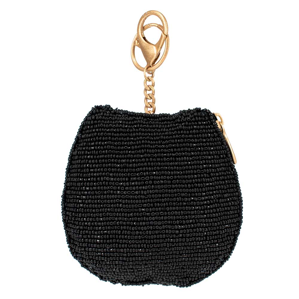 Mary Frances Accessories - Good Luck Beaded Horse Shoe Coin Purse/Key Fob