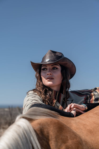 American Hat Makers - Midweight American Leather Western Hat - Style Western
