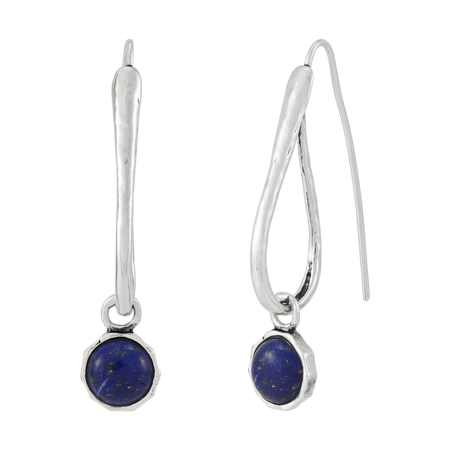 Silpada - Silpada 'Cosmic Haze' Silver Blue Lapis Drop Earrings