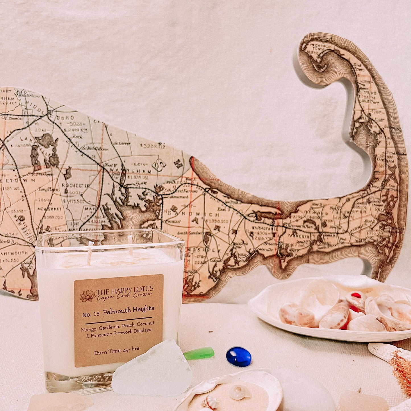 The Happy Lotus - Cape Cod Luxe Candles: No. 15 Falmouth Heights