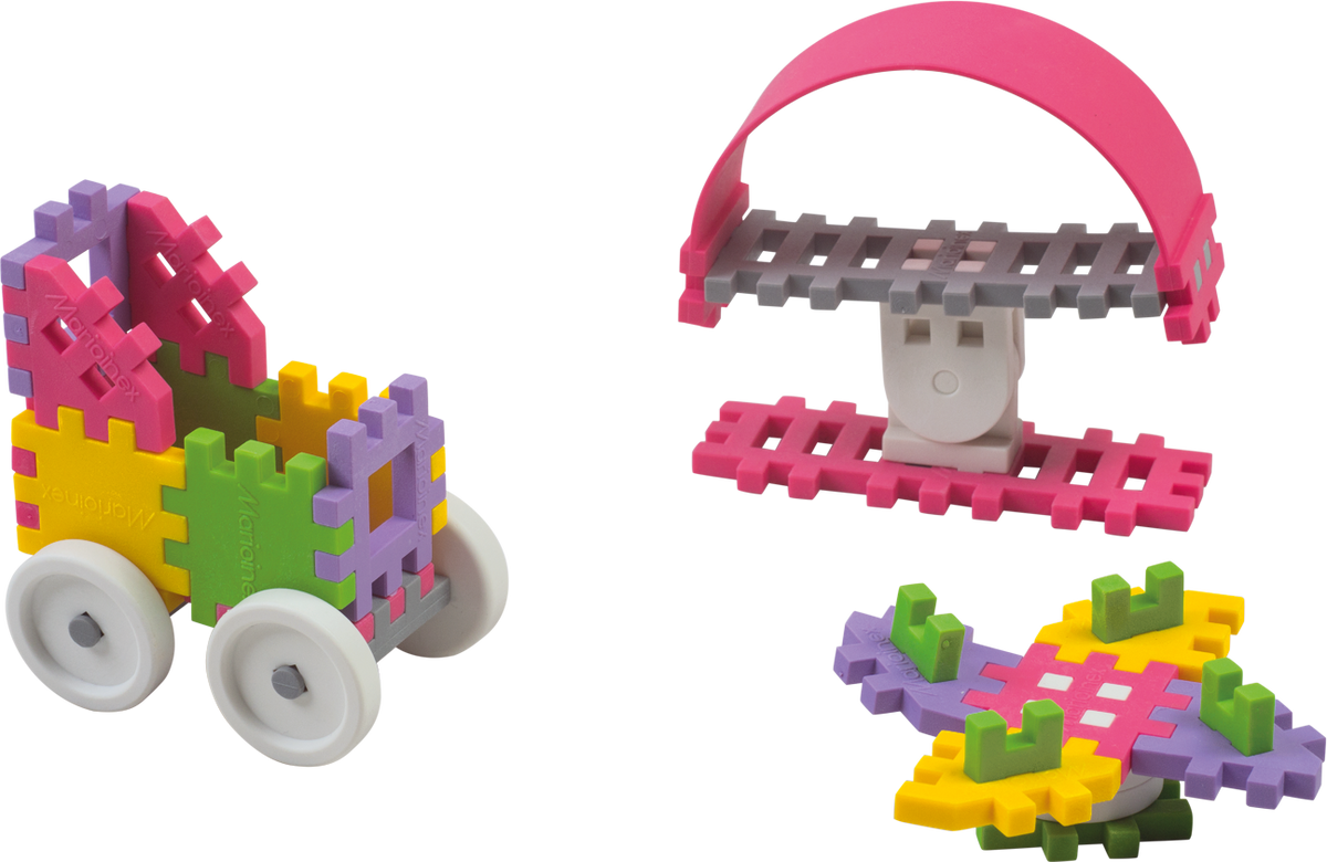 Toysmith - Marioinex Mini Waffle Constructor Assorted- 35 PCS