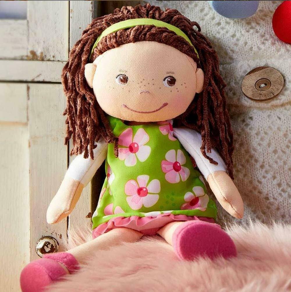 HABA USA - Coco 12" Soft Doll – Huggable Plush Toy for Toddlers