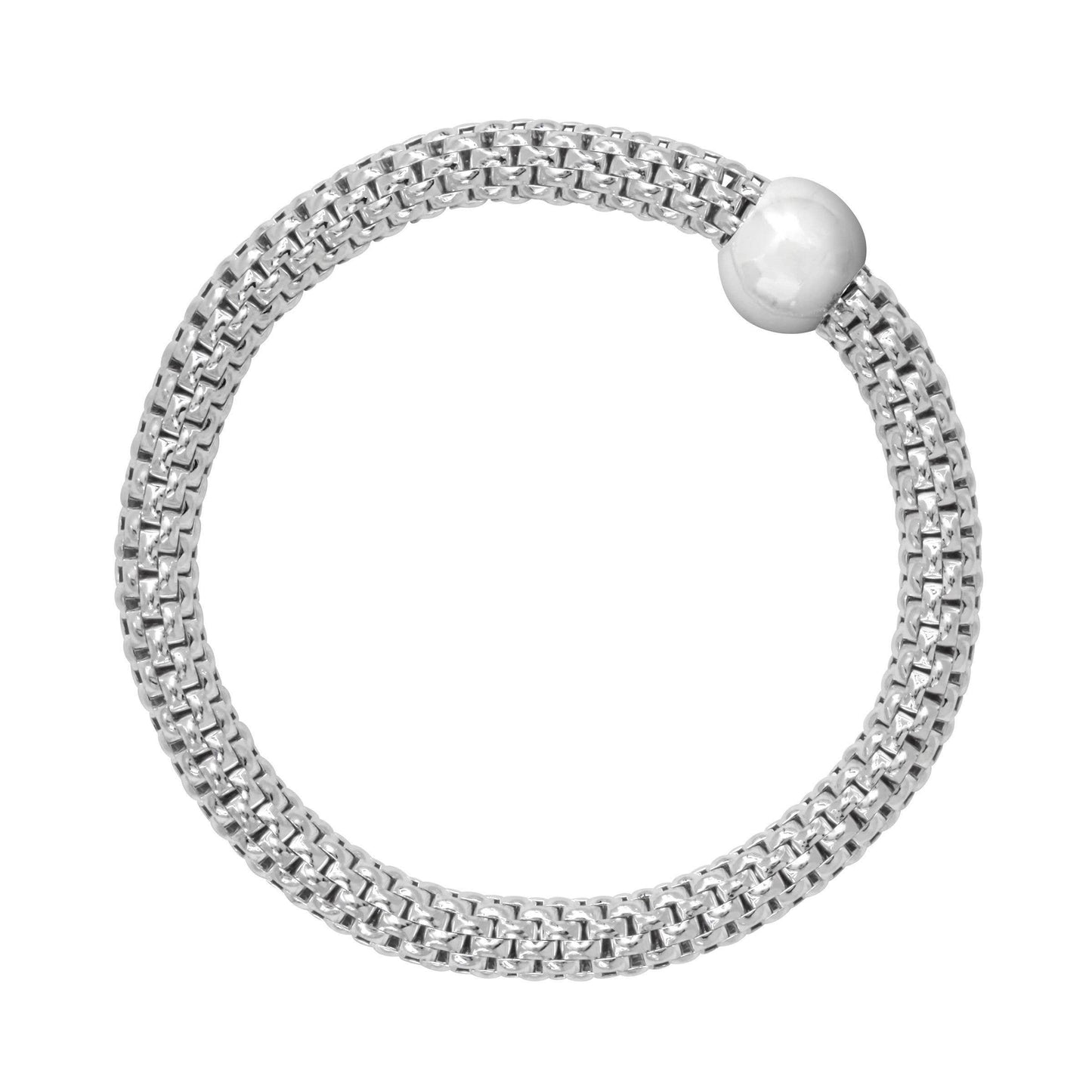 Silpada - Silpada Chic Stretch Bracelet, Sterling Silver