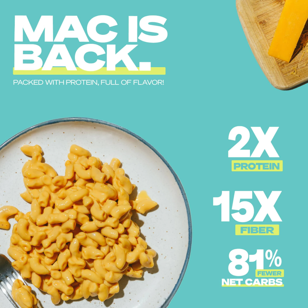 Kaizen Food Company - Kaizen High Protein (24g) Cheddar Lowcarb Mac & Cheese