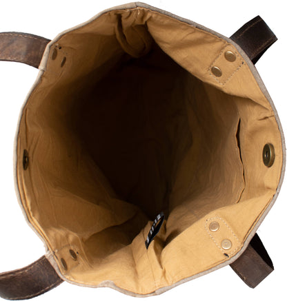 Vintage Addiction - Owe Veterans Recycled Military Tent Tote