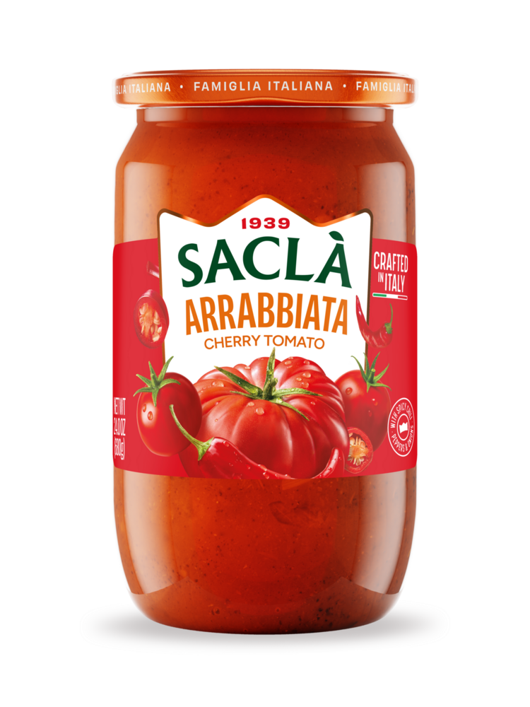 Sacla - Sacla Arrabbiata Spicy Cherry Tomato Pasta Sauce 6x24oz