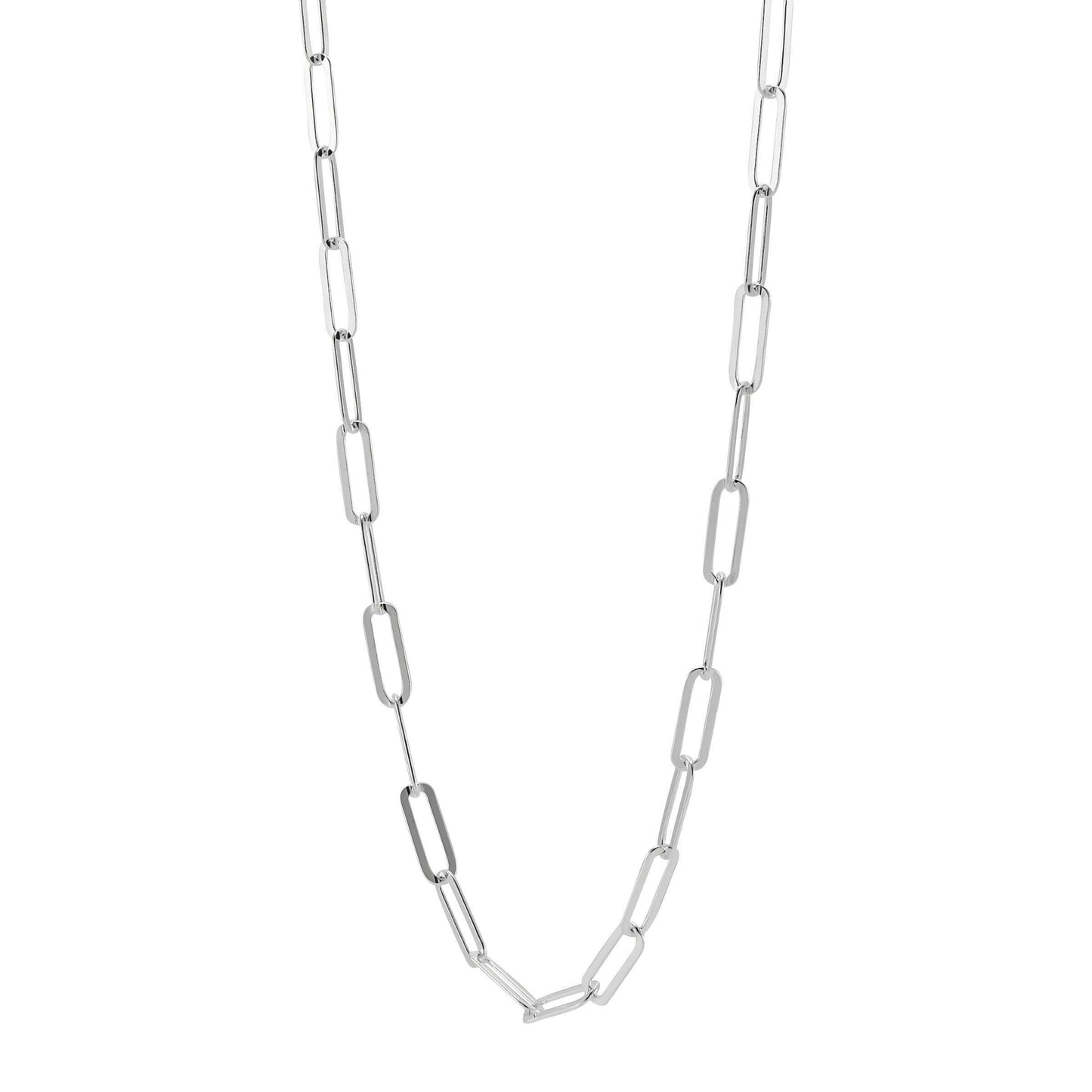 Silpada - Silpada 'Graffetta Matte' Necklace in Silver: Silver / 18