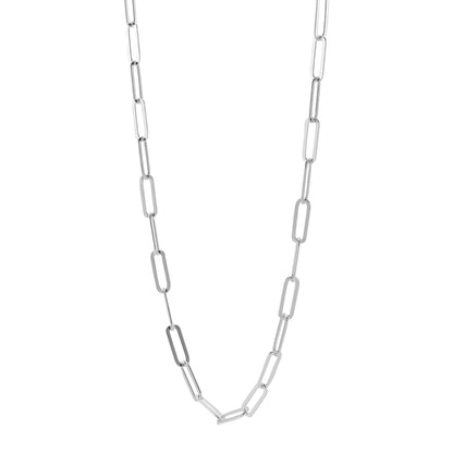 Silpada - Silpada 'Graffetta Matte' Necklace in Silver: Silver / 18