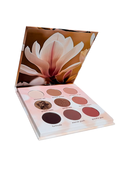 Honeybee Gardens Natural Cosmetics & Body Care - Timeless Magnolia Pressed Eye Shadow Palette