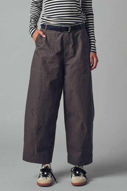 Urban Daizy - Boho Relaxed Wide-Leg Cargo Pants