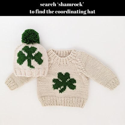 Huggalugs - Shamrock Crew Neck Sweater Baby & Toddler