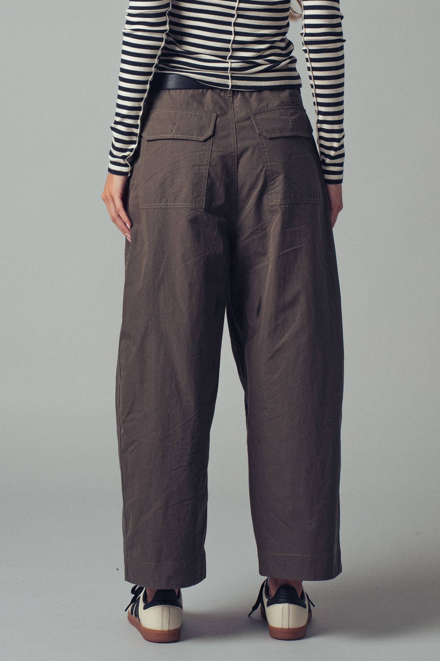 Urban Daizy - Boho Relaxed Wide-Leg Cargo Pants