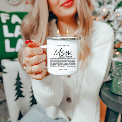 Gia Roma - Best Mom Ever Gifts, Mothers Day Candle Gift Sets, Funny Mom: Best Mom-White / Black Pepper +
