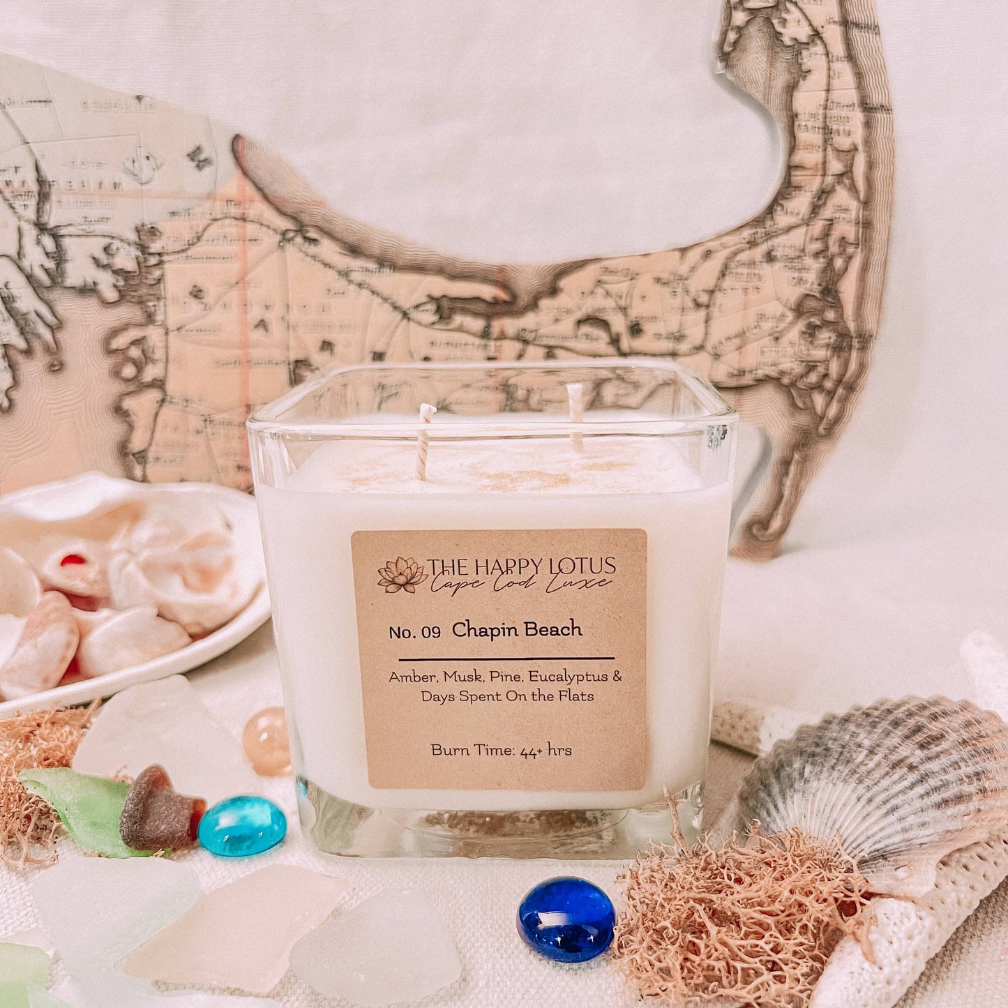 The Happy Lotus - Cape Cod Luxe Candles: No. 09 Chapin Beach