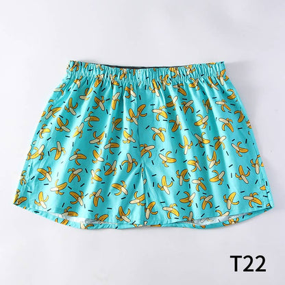 Rosa Clothing - Lobster & Pickles printed cotton casual boxer short