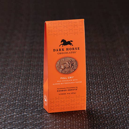Harbor Sweets Chocolates - Milk Chocolate Almond Buttercrunch Full Cry Gable box