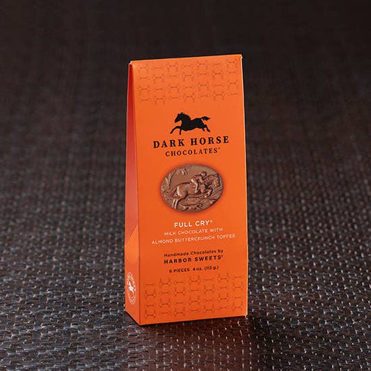 Harbor Sweets Chocolates - Milk Chocolate Almond Buttercrunch Full Cry Gable box