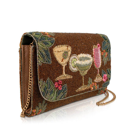 Mary Frances Accessories - Cheers to Paradise Crossbody Handbag