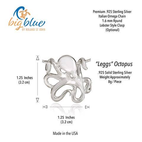 Big Blue by Roland St John - Leggs/ Octopus: 18"