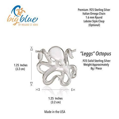 Big Blue by Roland St John - Leggs/ Octopus: 18"