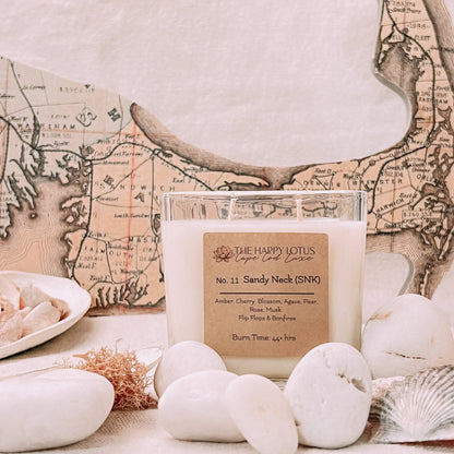 The Happy Lotus - Cape Cod Luxe Candles: No. 11 Sandy Neck