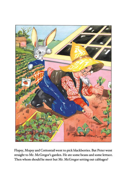 Laughing Elephant Books - Peter Rabbit -Children's Board Book - Vintage
