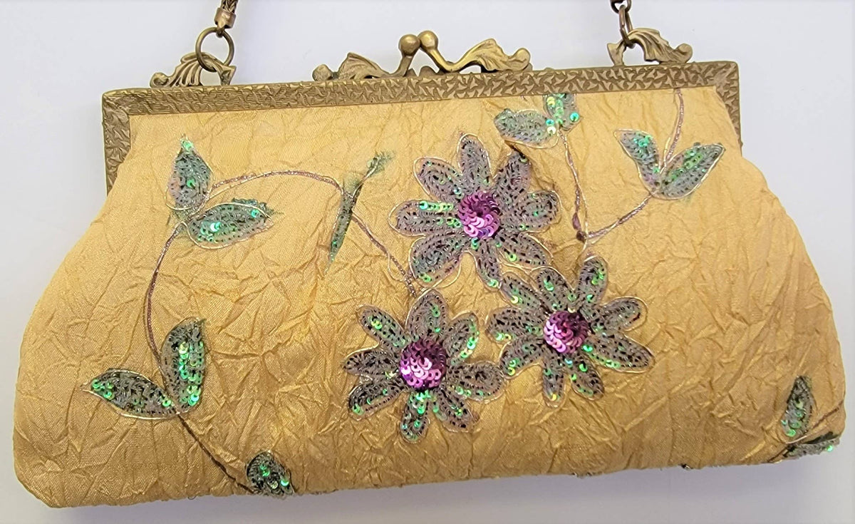 Ricki designs - VINTAGE CLASSIC FLORAL CLUTCH BAG
