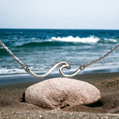 Jackie Gallagher Designs - Handmade Coastal Jewelry - Wave Rider Necklace