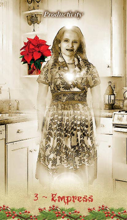 Schiffer Publishing - A Christmas Tarot: Ghosts of Past, Present, and Future