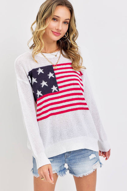 Sweet Lovely by Jen - 4TH OF JULY STARS AND STRIPES AMERICAN FLAG