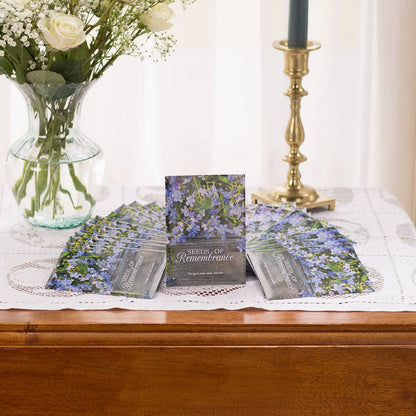 Bentley Seed Co. - Seeds of Remembrance Memorial - Forget Me Not Seed Packets