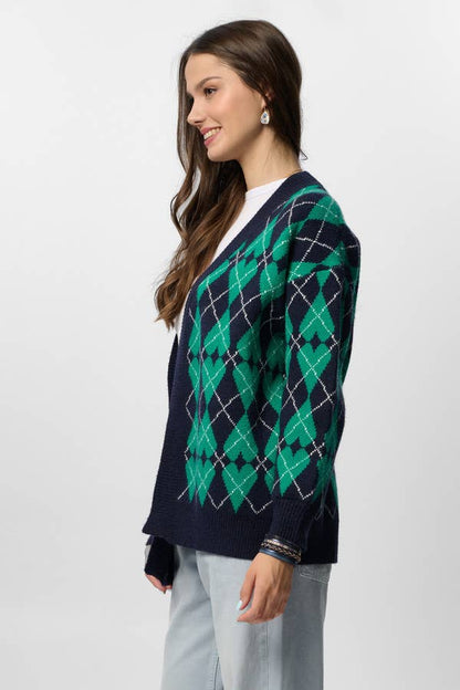 SAACHI - Grandpa Heart Cardigan
