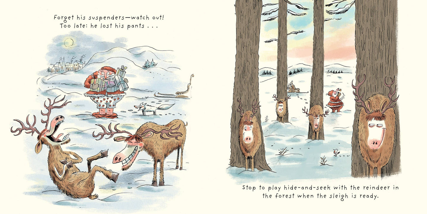 Schiffer Publishing - All the Things Santa Claus Will Never Do