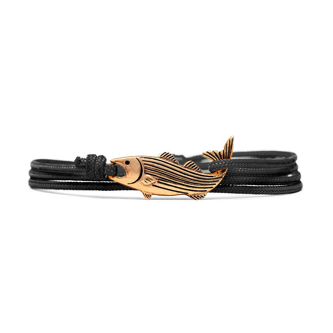 Cape Clasp - The Striper Clasp: Silver / Black Dusk