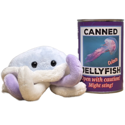 Canned Gifts - Canned Jellyfish | Stuffed Jellyfish Plush | Unique Gift