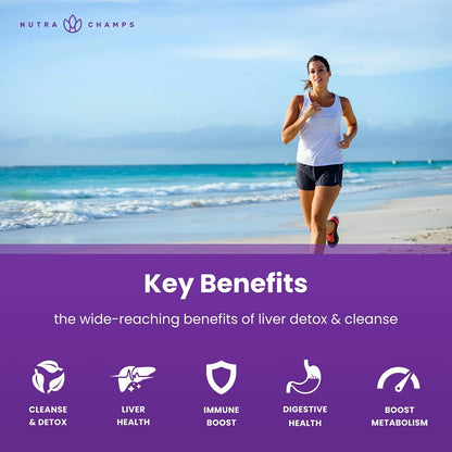 NutraChamps - Liver Cleanse Detox & Repair | Premium Liver Support Pills