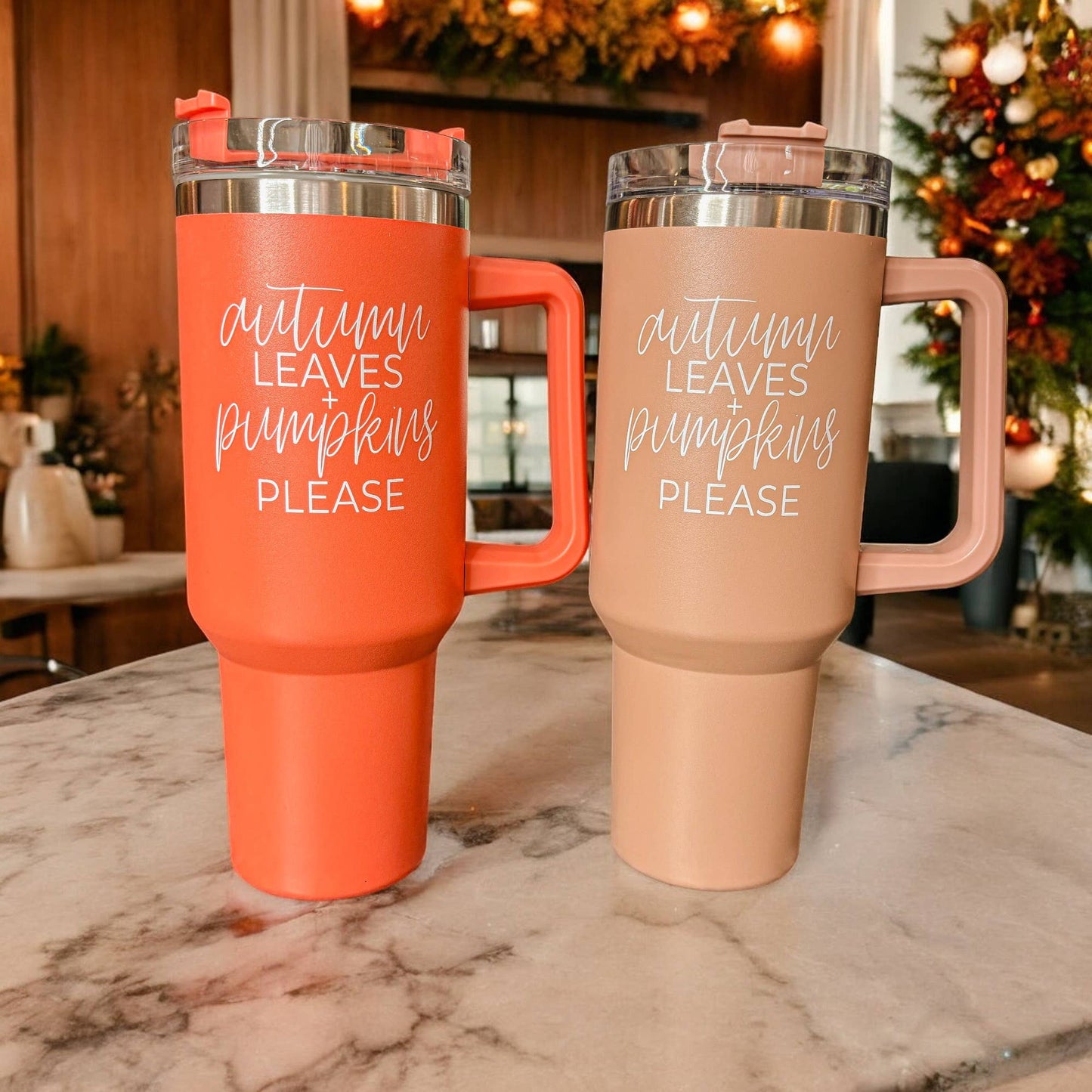 Gia Roma - Mom's Sippy Cup, Back to School Gift, 40 oz Pink Tumbler Lid: Be Happy