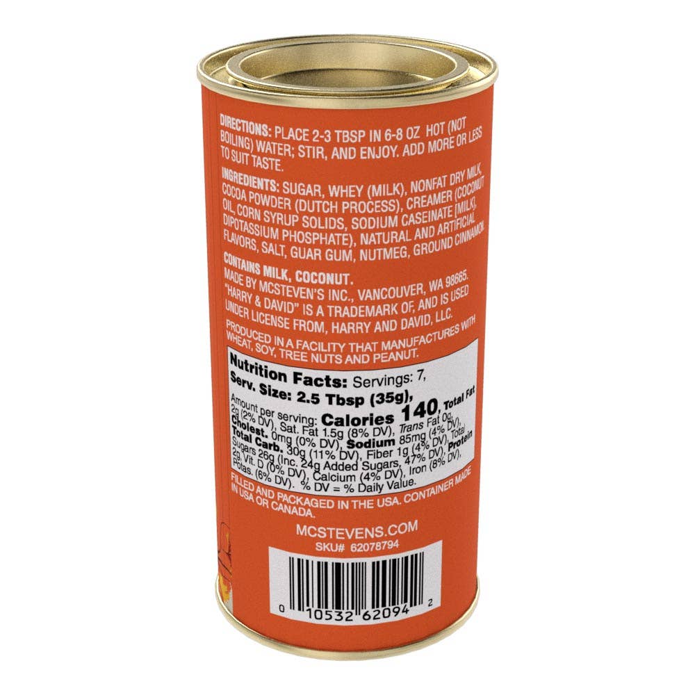 McSteven's - H&D® Fall Pumpkin Spice Hot Cocoa (9oz Tins)