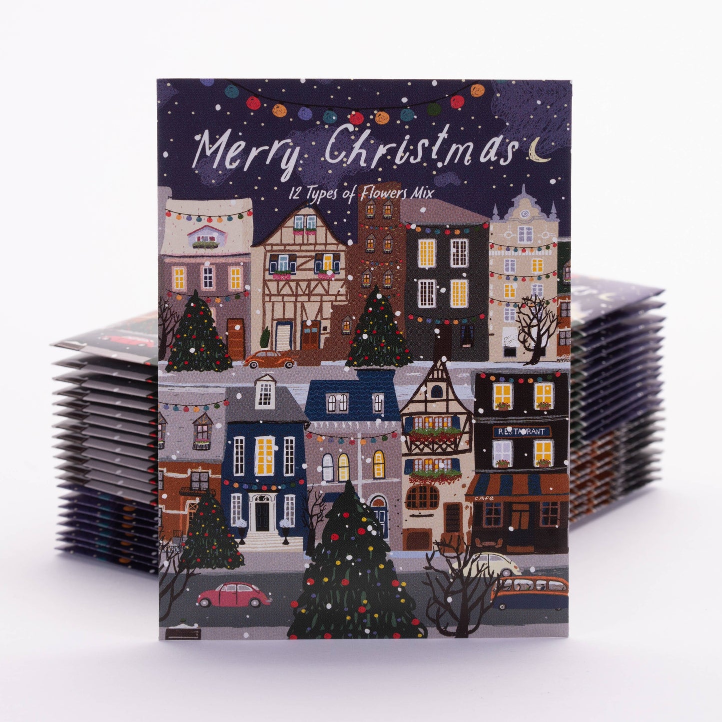Bentley Seed Co. - Twas the Night Before Christmas Gift Tag Card - Seed Packets