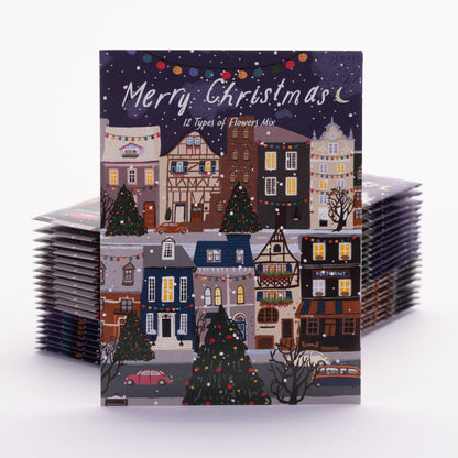 Bentley Seed Co. - Twas the Night Before Christmas Gift Tag Card - Seed Packets