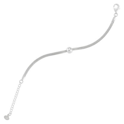 Silpada - Silpada 'Thoreau' Sterling Silver Bracelet, 6.5" + 1.5"