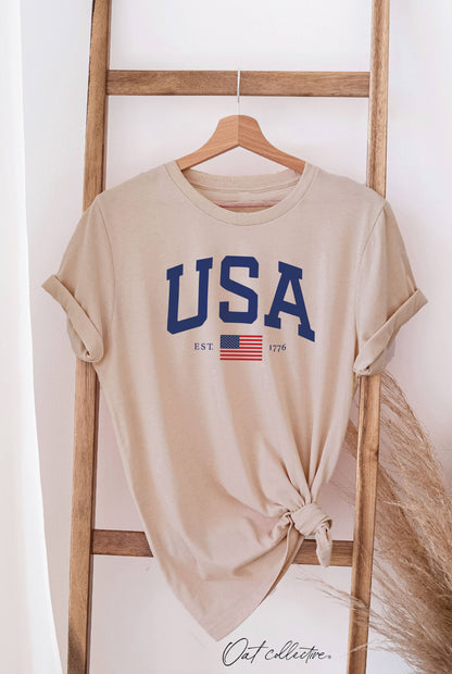 OAT COLLECTIVE - USA EST.1776 Graphic T-shirt