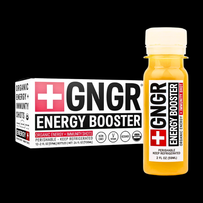 GNGR Labs - Energy Booster Shot: Nootropic Ginger & Turmeric Drink