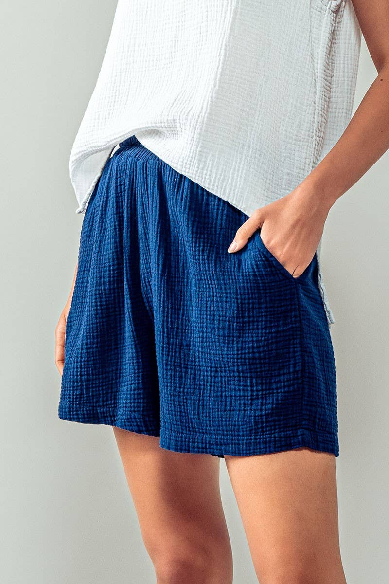 Urban Daizy - **BREATHELESS LOUNGE SHORTS: BLACK / S-2/M-2/L-2